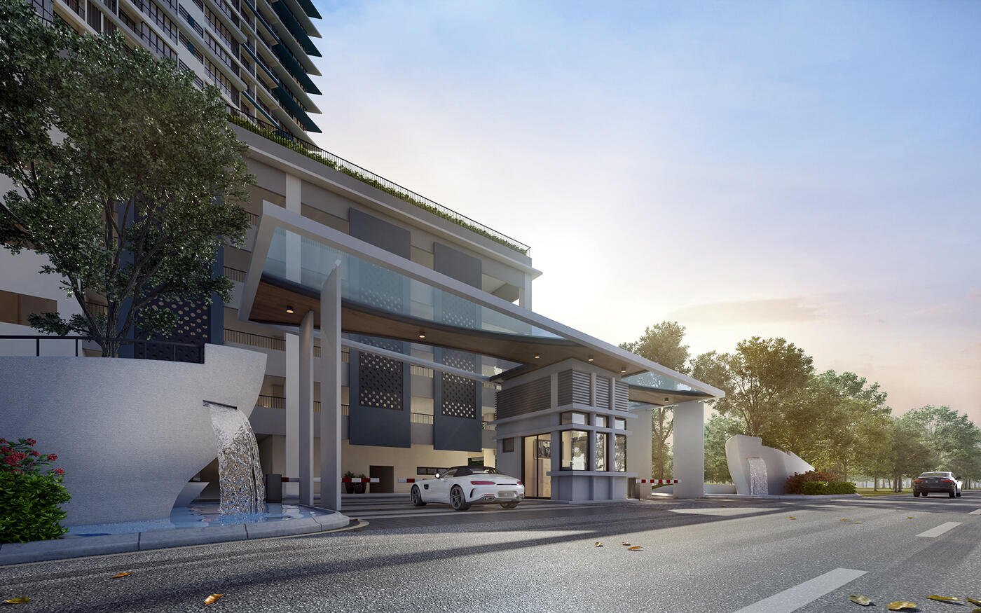 Perspective - Grand Entrance